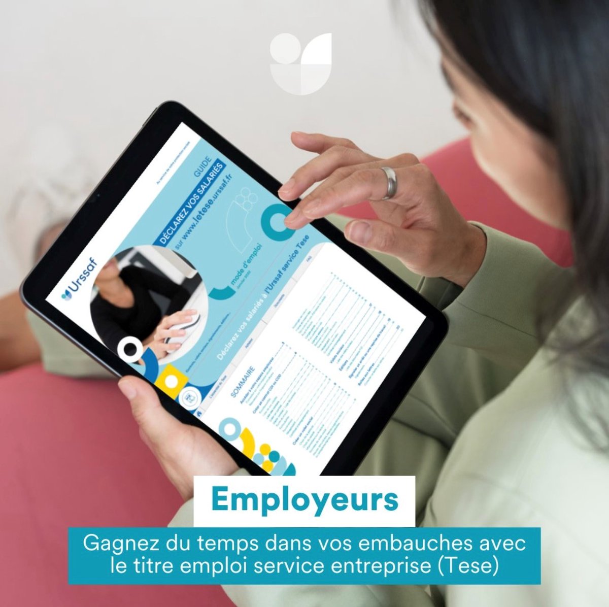 Le service Tese (Titre emploi service entreprise), simplifie les formalités sociales liées à l'emploi de salariés. Un service de l'Urssaf simple et gratuit pour embaucher, déclarer et payer vos salariés.
Plus d'infos sur 👉 bit.ly/3haK8we