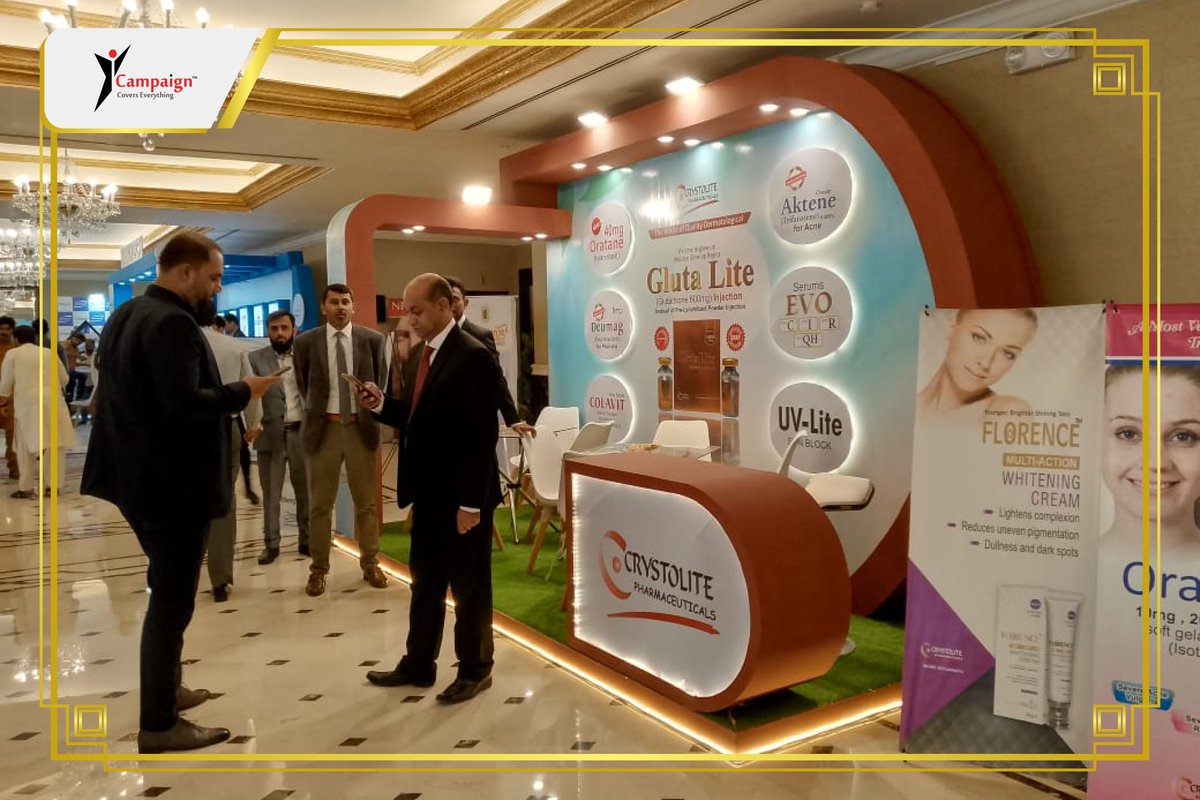 CampaignEvent's tweet photo. A fresh presence at #DAAPCON2025.
We partnered with #CrystolitePharmaceuticals to build a stall that reflected clarity, confidence, and brand purpose at Movenpick Hotel, Karachi.
Thoughtfully planned. Neatly executed, exactly how we do things at #𝐶𝑎𝑚𝑝𝑎𝑖𝑔𝑛𝑃𝑎𝑘𝑖𝑠𝑡𝑎𝑛 https://t.co/FtUAcwdfPk
