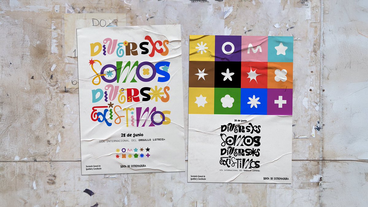 RaulTamer's tweet photo. Diversxs somos, Diversxs existimos.

Porque ser diversxs no es un delito.
Porque existir con libertad no debería ser un acto de valentía.

Campaña Día Internacional del Orgullo LGTBIQ+

Junta de Extremadura 

#Orgullolgbti #Orgullo2025 #Extremadura https://t.co/pQomWtyVO6