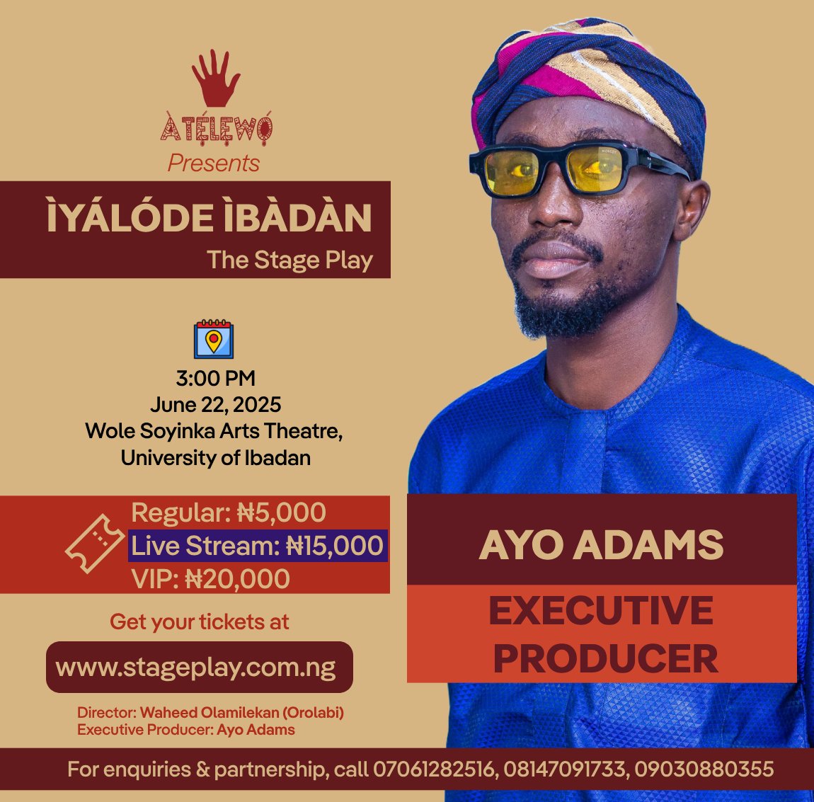 @FIBSU_UNILORIN (@fibsu_unilorin) on Twitter photo The Federation of Ibadan Students' Union Unilorin Chapter congratulates our Alumnus <a href="/theayoadams/">Ayo of Ibadan</a> on the success of #IyalodeIbadan. Your dedication to cultural revitalization and community development truly makes a difference.
#unilorin #IyalodeIbadan #Fibsu_unilorin. The Federation of Ibadan Students' Union Unilorin Chapter congratulates our Alumnus <a href="/theayoadams/">Ayo of Ibadan</a> on the success of #IyalodeIbadan. Your dedication to cultural revitalization and community development truly makes a difference.
#unilorin #IyalodeIbadan #Fibsu_unilorin.