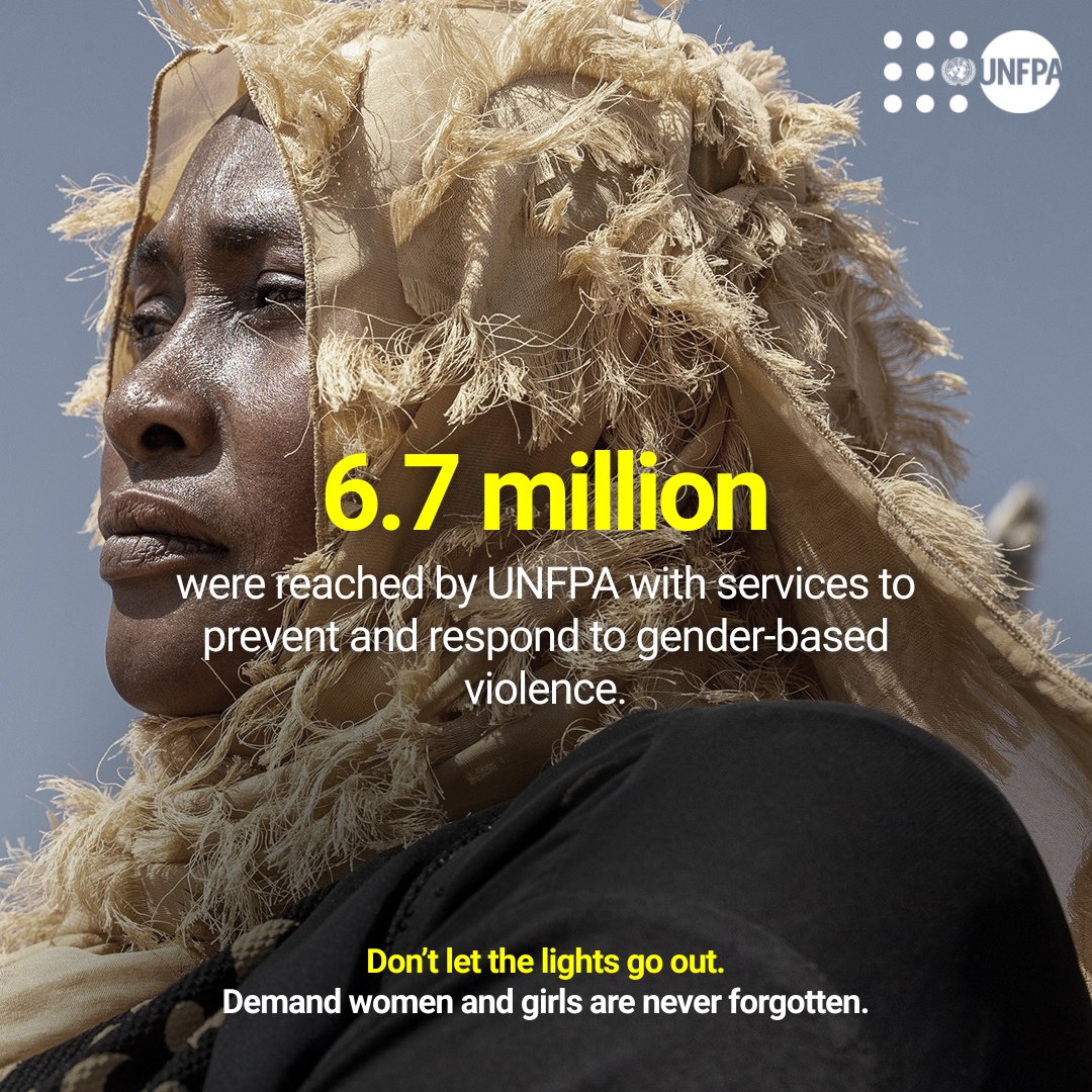 UNFPA's tweet image. In neglected crises worldwide:

🟠 pregnant women deliver without help

🟠 girls suffer violence

🟠 health systems face collapse.

See why @UNFPA is calling for donors to avoid turning the #LightsOut on vulnerable women and girls: unf.pa/lights-out

#FundUNFPA