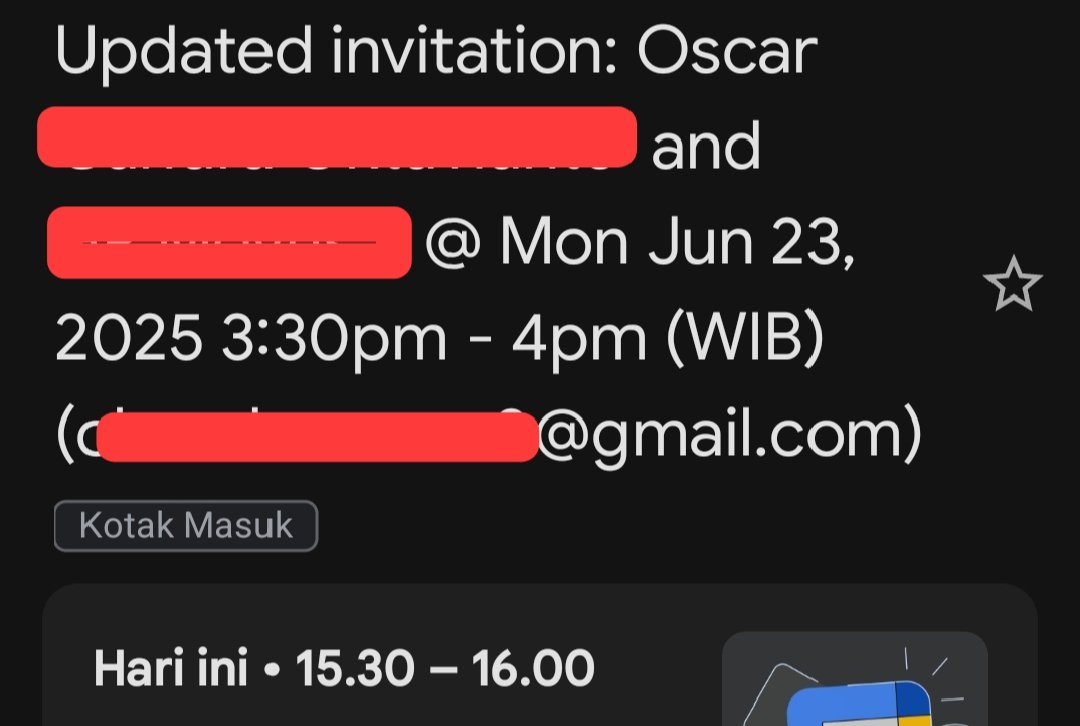 Oscar candra tweet media
