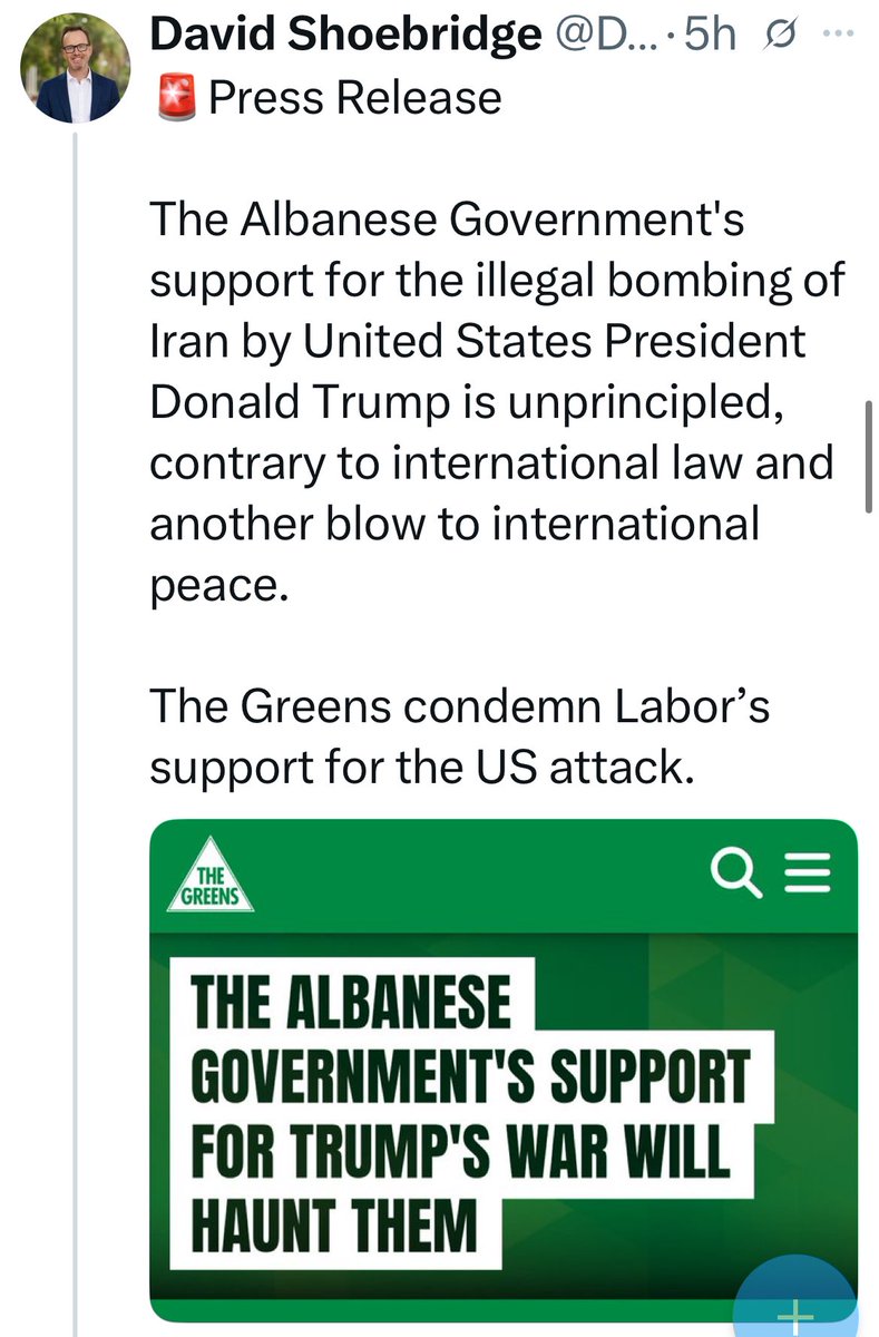 Menachem Vorchheimer (@menachemv) on Twitter photo Are the @greens nuts ?
Would the âŠ<a href="/Greens/">Australian Greens</a>â© seriously prefer the tyrannical fundamentalist Iranian regime having nuclear weapons ? Are the @greens nuts ?
Would the âŠ<a href="/Greens/">Australian Greens</a>â© seriously prefer the tyrannical fundamentalist Iranian regime having nuclear weapons ?