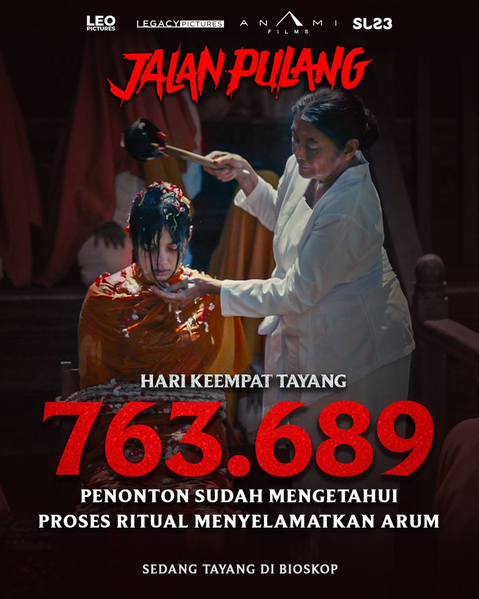 Marsinah, seorang ibu yang rela melakukan apa saja demi anaknya meski harus menghadapi kenyataan pahit yang tak terbayangkan.  
Setiap jerit dan air matanya kini telah di saksikan oleh 763.689 penonton di bioskop. 
Terima kasih!

#FilmJalanPulang SEDANG TAYANG di bioskop‼️