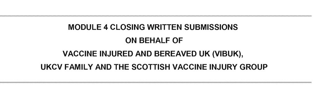 VIBUK Official (@vibuk_official) on Twitter photo The final written statement on behalf <a href="/VIBUK_Official/">VIBUK Official</a> <a href="/ukcvfamily/">UKCVFamily</a> <a href="/scottish_vig/">ScottishVIG</a> has been published by the <a href="/covidinquiryuk/">UK Covid-19 Inquiry</a> on the 20th June 2025.
Our submissions focuses on two key objectives:
🔴Ensuring justice and redress for those who have suffered vaccine injury or The final written statement on behalf <a href="/VIBUK_Official/">VIBUK Official</a> <a href="/ukcvfamily/">UKCVFamily</a> <a href="/scottish_vig/">ScottishVIG</a> has been published by the <a href="/covidinquiryuk/">UK Covid-19 Inquiry</a> on the 20th June 2025.
Our submissions focuses on two key objectives:
🔴Ensuring justice and redress for those who have suffered vaccine injury or