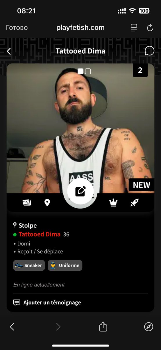 Tattooed Dima (@iamduke28) on Twitter photo Hey!
๐Find me on <a href="/PlayFetish/">PlayFetish</a> for #fetish and #kinky hookups !
๐Sign up using my link
PlayFetish.com/@iamduke28 Hey!
๐Find me on <a href="/PlayFetish/">PlayFetish</a> for #fetish and #kinky hookups !
๐Sign up using my link
PlayFetish.com/@iamduke28