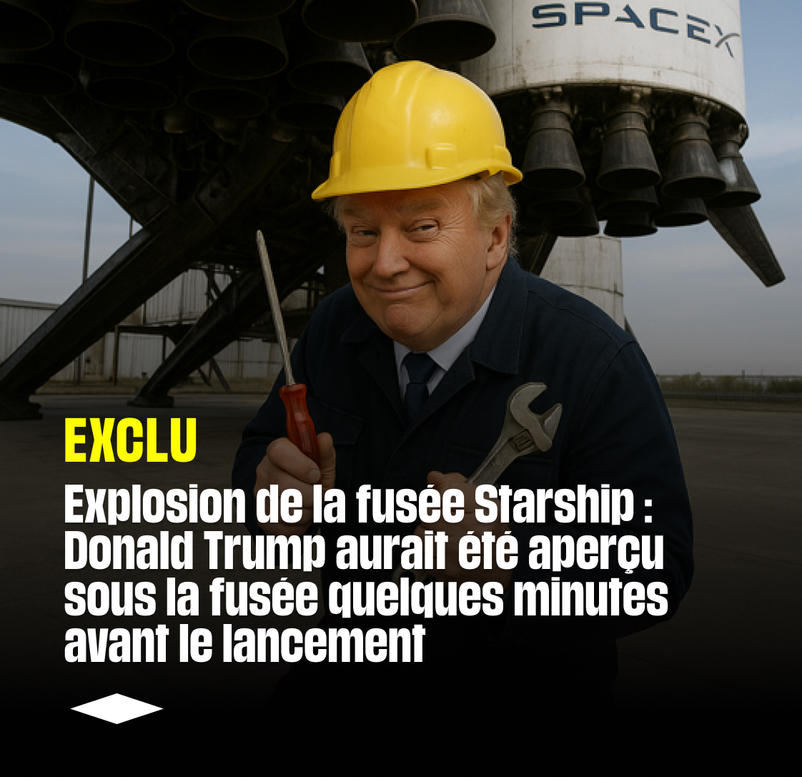 🔴 EXCLU : Alors que les tensions entre <a href="/realDonaldTrump/">Donald J. Trump</a> et <a href="/elonmusk/">Elon Musk</a>  s'intensifient, la coïncidence entre l’explosion de la fusée <a href="/SpaceX/">SpaceX</a> et la présence supposée du président américain interroge.