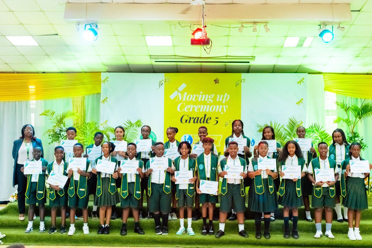GHA_rwanda's tweet image. Congratulations Grade 5, Middle School is ready for you! 🥳👏🏽