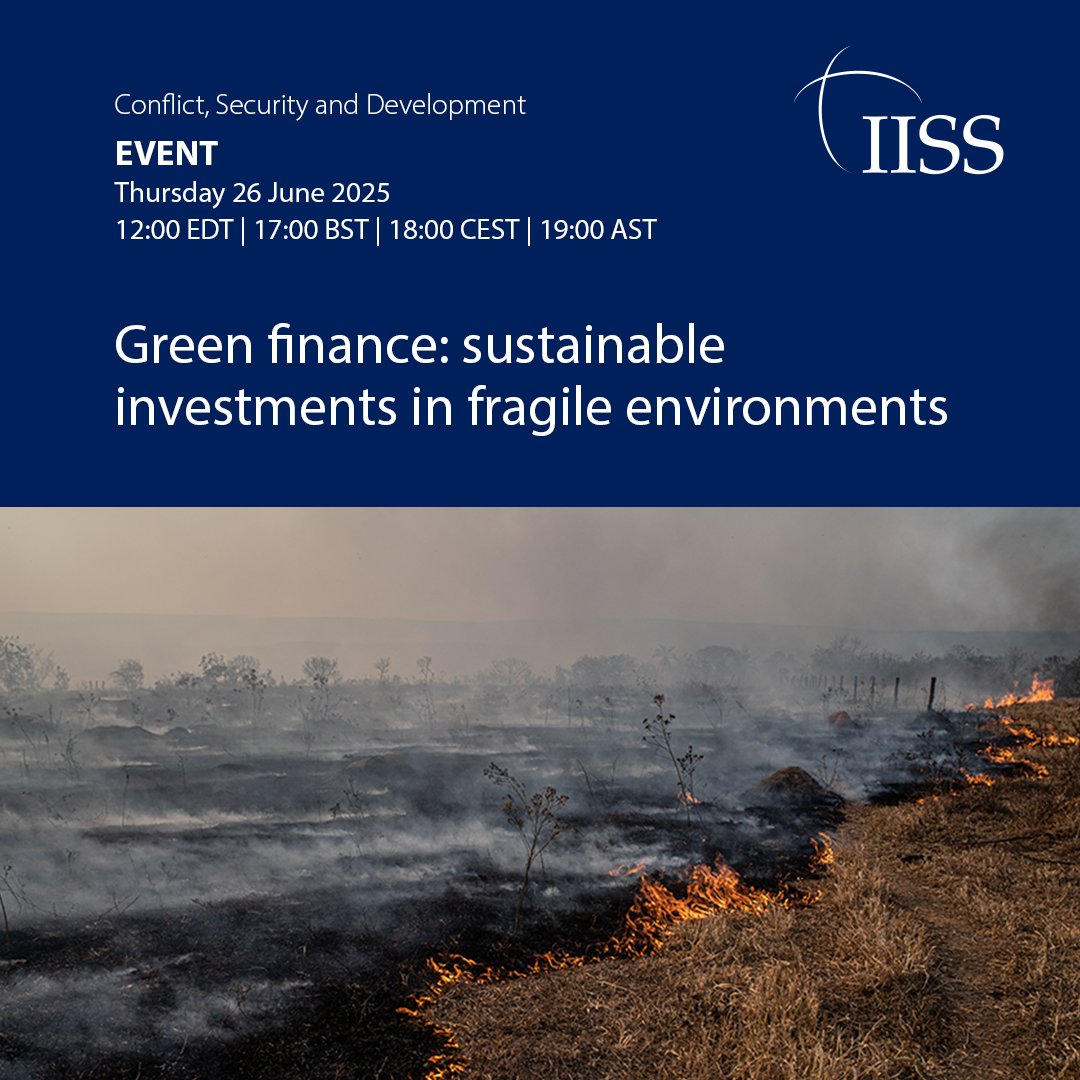 Join our upcoming event as part of London Climate Action Week and learn more about the ecological, social and economic significance of investing in environmentally sensitive regions. 

📆 Monday 26 June
⏰ 17:00 BST | 18:00 CEST | 19:00 AST | 12:00 EDT 
🌐 London and online

➡