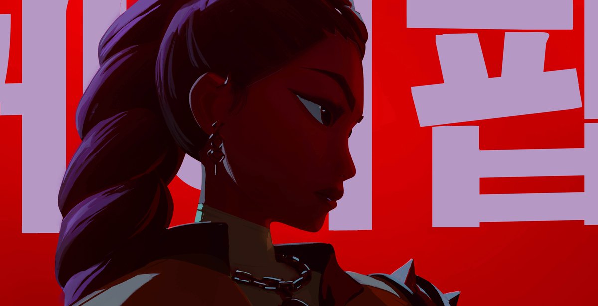 Somi visdev painting I did for #KPOPDEMONHUNTERS at <a href="/SonyAnimation/">Sony Pictures Animation</a>