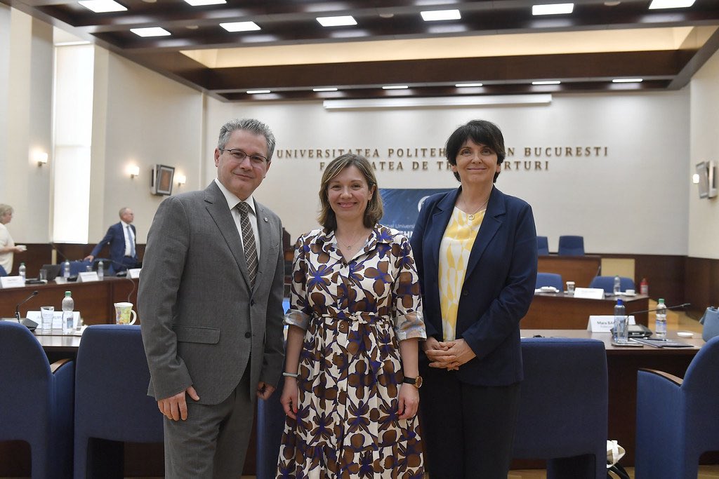It was a pleasure for the <a href="/CESAER_SnT/">CESAER</a> Board to meet in Bucharest last week. Thanks to Universitatea Politehnica Bucuresti for their hospitality, and thanks also to <a href="/alina_ujupan/">Alina Ujupan</a> for joining us for a very interesting discussion on opportunities for Europe.