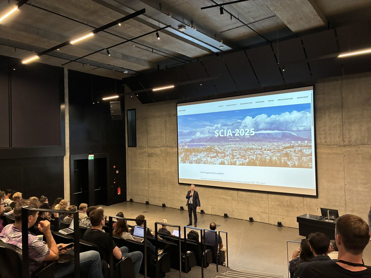 DTU Visual Computing (@dtu_visualcomp) on Twitter photo Scandinavian Conference on Image Analysis 2025 #SCIA2025 is officially open. This year in Reykjavik. Great program. Strong presence from <a href="/DTU_VisualComp/">DTU Visual Computing</a>. We look forward to three great days! Scandinavian Conference on Image Analysis 2025 #SCIA2025 is officially open. This year in Reykjavik. Great program. Strong presence from <a href="/DTU_VisualComp/">DTU Visual Computing</a>. We look forward to three great days!