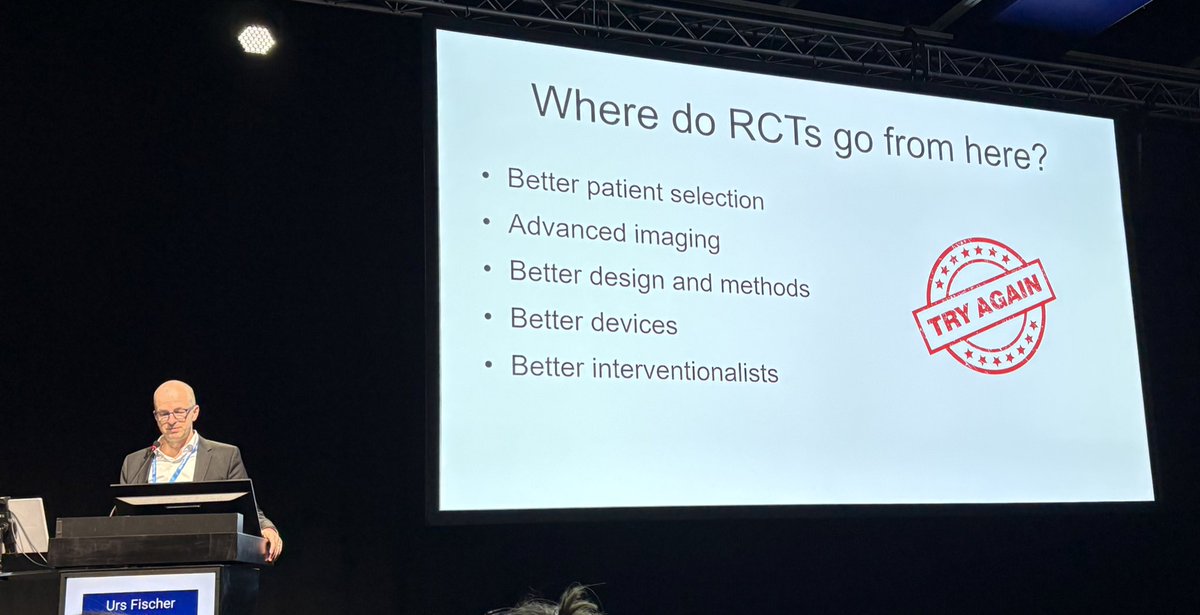 European Stroke Org (@esostroke) on Twitter photo <a href="/FishingNeurons/">Urs Martin Fischer</a> presenting <a href="/DistalTrial/">Distal Trial</a> <a href="/MeVOTrial/">Medium Vessel Occlusion Trial</a> and #discount trial which showed that #EVT did not improve the modifiable risk.
More evidence and #stroketrials are needed.
#stroketreatment #strokecare #EAN2025 <a href="/FishingNeurons/">Urs Martin Fischer</a> presenting <a href="/DistalTrial/">Distal Trial</a> <a href="/MeVOTrial/">Medium Vessel Occlusion Trial</a> and #discount trial which showed that #EVT did not improve the modifiable risk.
More evidence and #stroketrials are needed.
#stroketreatment #strokecare #EAN2025