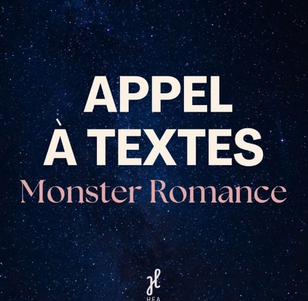 Un appel à texte pour la "Monster Romance". 

buff.ly/Ex30Hw1

#heaEditions #MonsterRomance