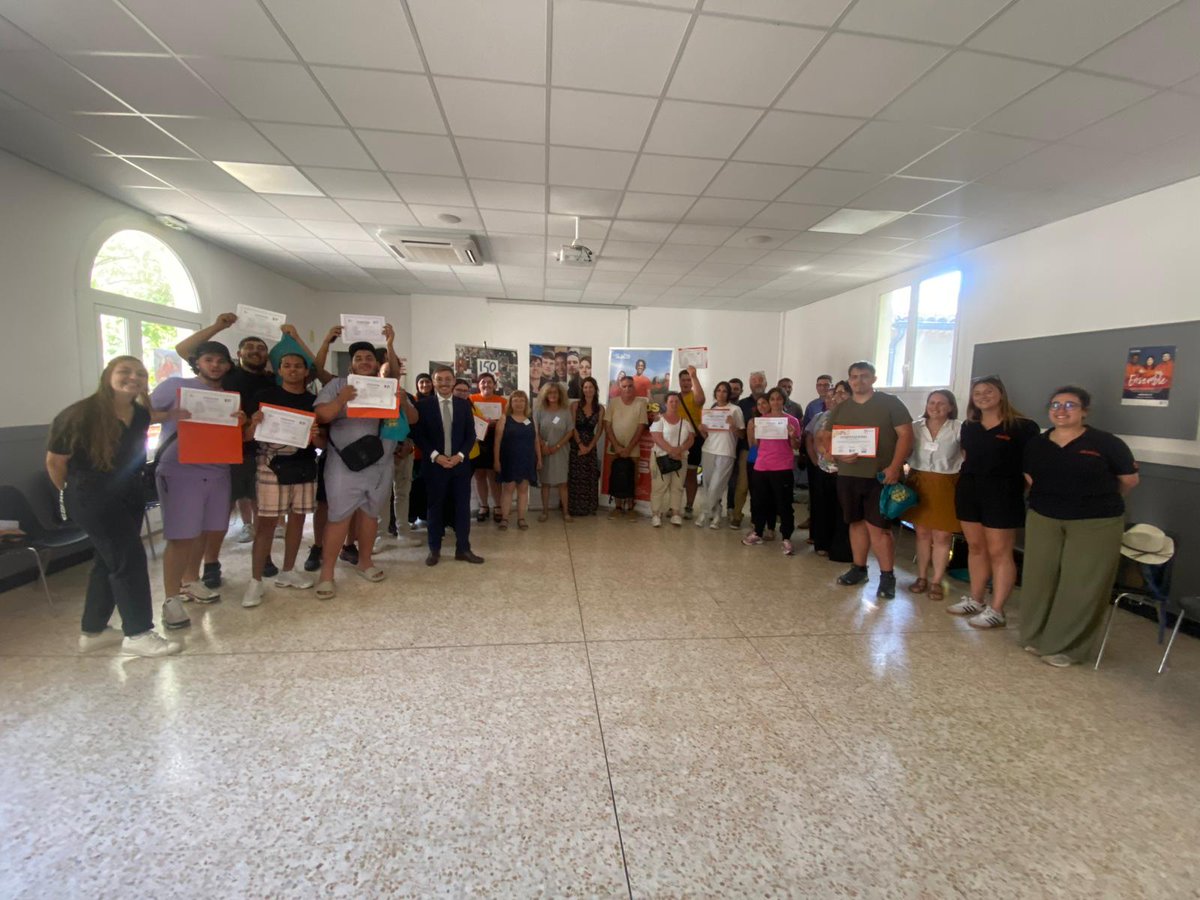 Le #sdjes de la @dsden30 félicite tous les volontaires de la promotion #Alès 2025 du <a href="/ServiceCivique/">Service Civique</a> combiné et remercie tous les partenaires