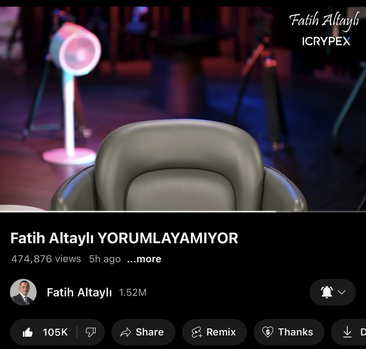 Şu boş koltuk bile, kendine gazeteci diyen birçok gazeteci müsveddesinden daha kıymetli