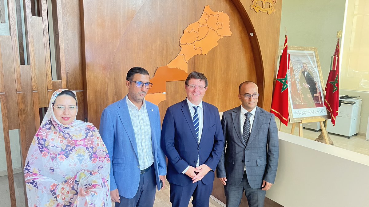 ✈️ Visite officielle à #Laâyoune 
J’ai eu l’honneur de participer à une mission de travail dense et passionnante dans la région de Laâyoune-Sakia El Hamra. Cette journée s’inscrit dans une volonté forte de renforcer les liens de coopération entre nos territoires.