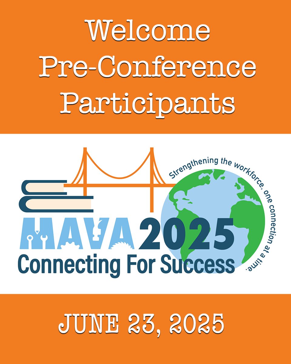 Welcome to the #CFS2025 Pre-Conference! We’re thrilled to kick off CFS with a day of learning, networking, &amp; collaboration. This year’s theme, Building Bridges, is all about strengthening the connections between education &amp; industry to create #pathways for student #success.