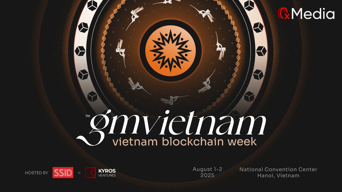 0xMedia (@0xmediaco) on Twitter photo 🇻🇳GM Vietnam 2025 强势回归:区块链盛会首次登陆河内!
<a href="/gmvn_official/">GM VIETNAM (🌞,🇻🇳) | Vietnam Blockchain Week</a> 将正式回归,首次落地越南首都河内,由 SSI Digital 与 <a href="/KyrosVentures/">Kyros Ventures</a> 联合主办,汇聚全球顶尖区块链思想领袖,共绘越南数字化发展的新篇章 🔥
这不仅是一场会议,更是国家数字变革进程中的重要里程碑!
🎟 门票现已开售 — 🇻🇳GM Vietnam 2025 强势回归:区块链盛会首次登陆河内!
<a href="/gmvn_official/">GM VIETNAM (🌞,🇻🇳) | Vietnam Blockchain Week</a> 将正式回归,首次落地越南首都河内,由 SSI Digital 与 <a href="/KyrosVentures/">Kyros Ventures</a> 联合主办,汇聚全球顶尖区块链思想领袖,共绘越南数字化发展的新篇章 🔥
这不仅是一场会议,更是国家数字变革进程中的重要里程碑!
🎟 门票现已开售 —