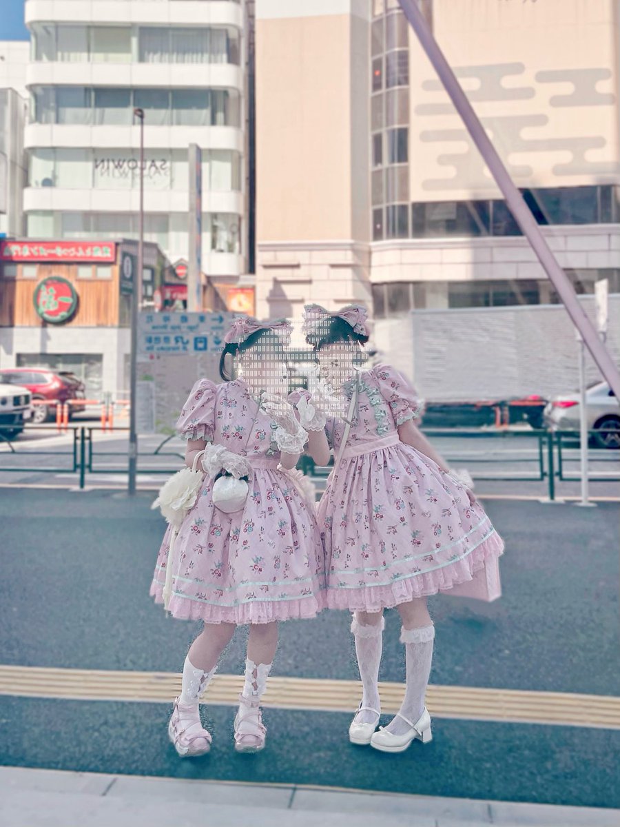KEITAMARUYAMA × Angelic Pretty China Doll Dress双子で小楽園へ🐼💐