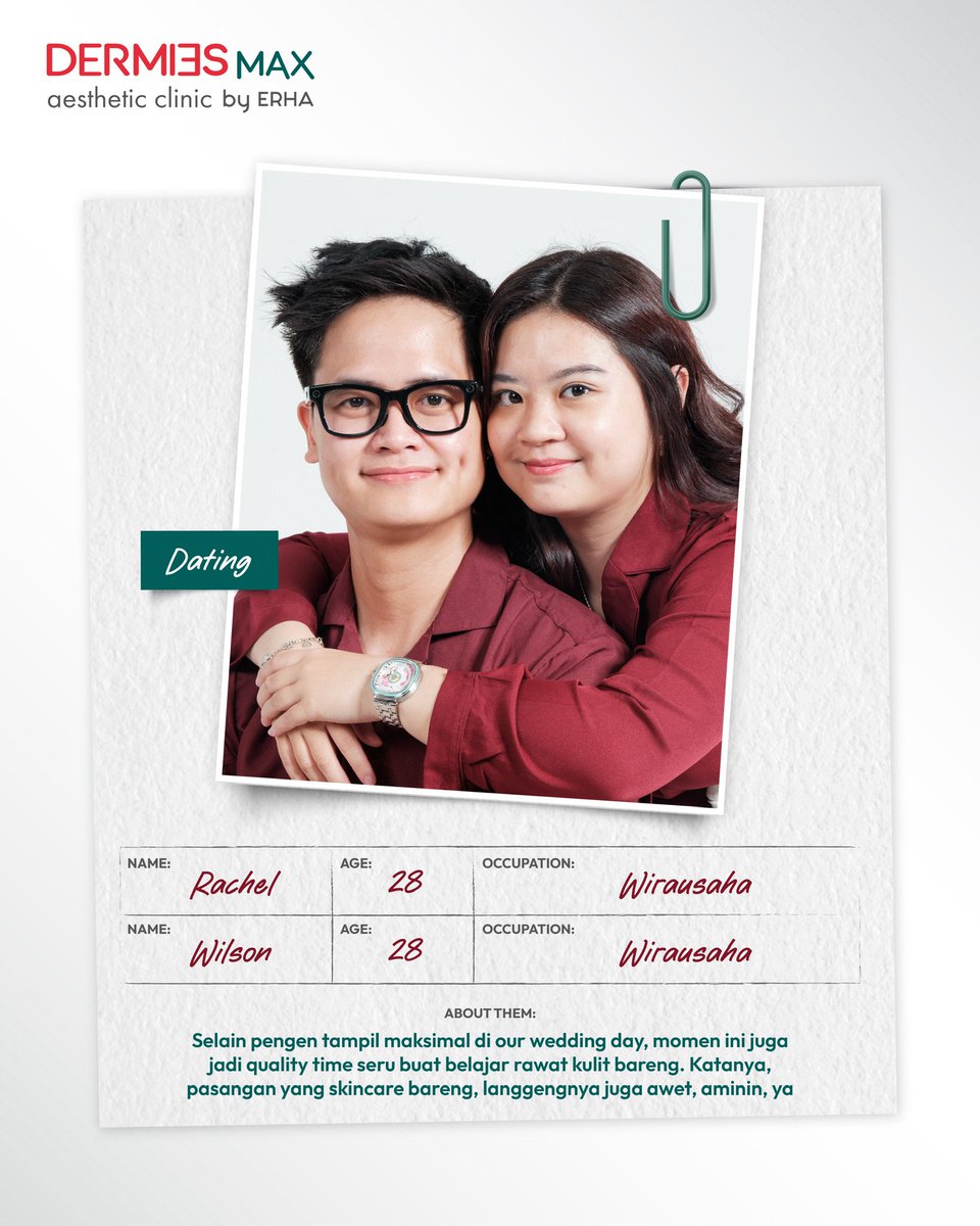 DermiesMax's tweet photo. Say hello to our first-ever Exclusive Couple Community, "Glowmates"! Selamat untuk kalian yang terpilih dari 500++ couple yang mendaftar🤗

Bukan cuma couple outfit, tapi juga couple glow!✨ https://t.co/wLXQUTN3D1