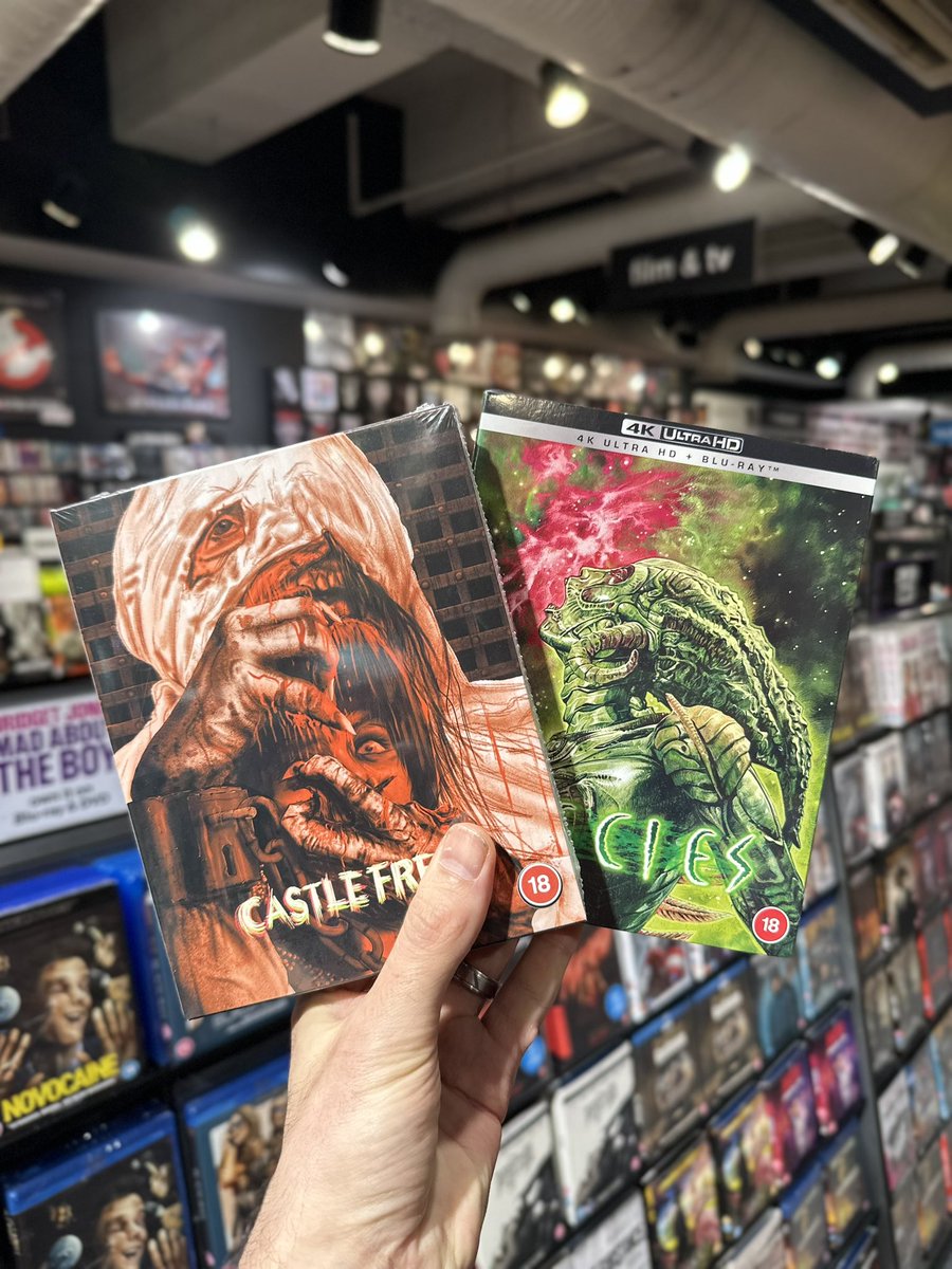 It’s new release day 🥳 

🍿 Novocaine on DVD, Blu-ray and 4K
🍿 Lethal Weapon on 4K
🍿 Talk To Me on Limited Edition 4K
🍿 Species 4K

Plus many more… all out now!

#hmv #hmvmansfield #novocaine #talktome #4k #bluray #dvd #newrelease #movies