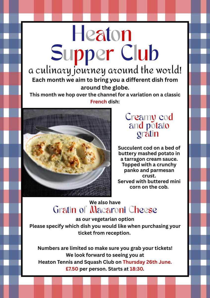 HEATON SUPPER CLUB

Tickets available now!