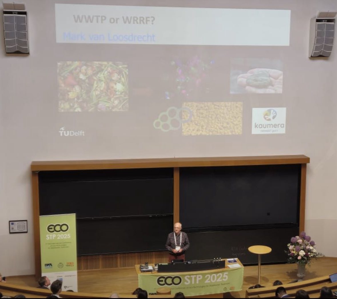 MarkvLoosdrecht's tweet photo. WWTP’s should for the time not be named WRRF’s. #ecostp2025 https://t.co/G0J6oHNGa5