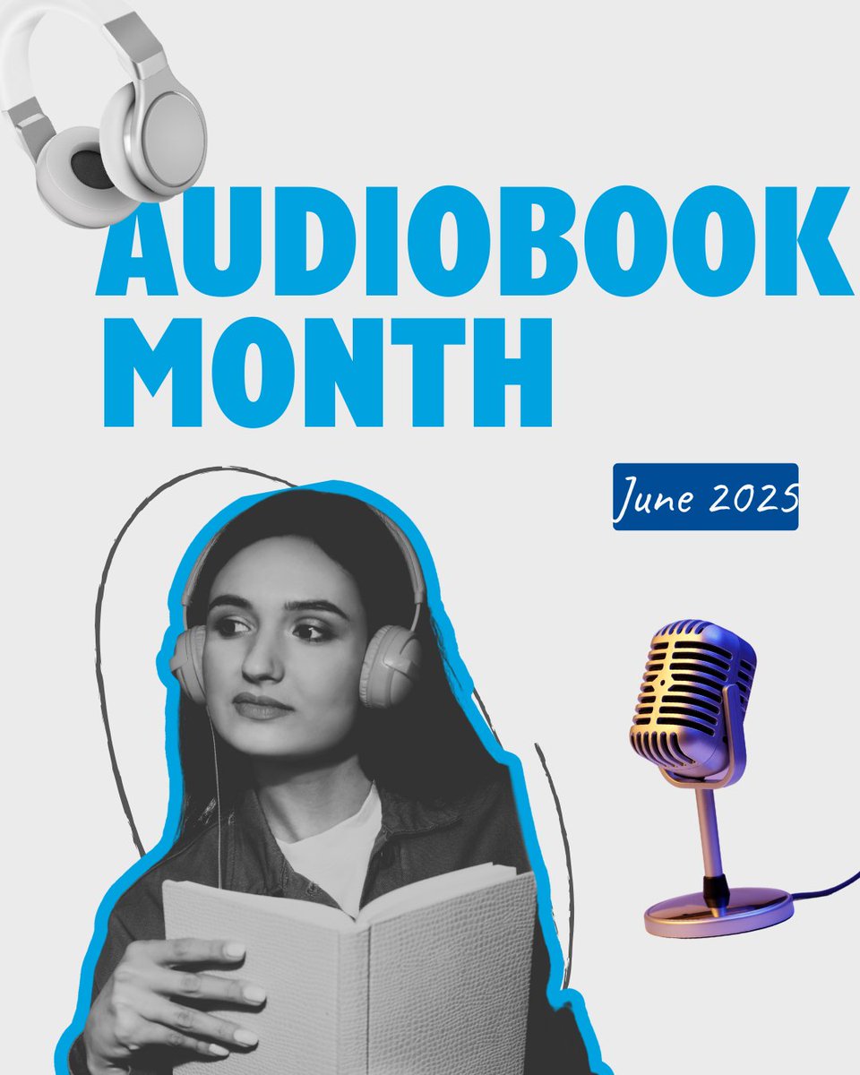 June is Audiobook Month and that’s always a reason to celebrate.

With over 2 million people in the UK living with sight loss alone, the impact of accessible storytelling can’t be overstated.

We’ve written more on why audiobooks matter//bit.ly/3Zj7bYH