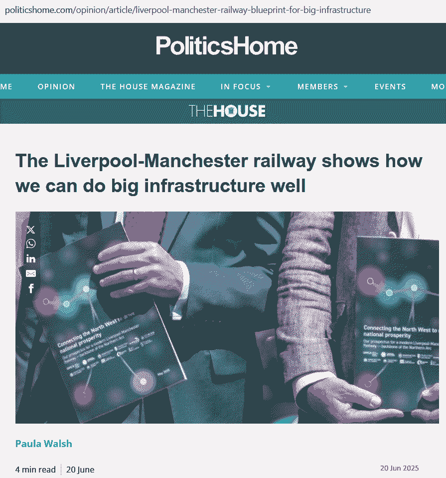 belebenso's tweet photo. Arup's Paula Walsh, trying to turn reality on its head, claims @MayorOfGM's ridiculous 'Liverpool Manchester Railway' scheme 'shows how we can do big infrastructure well' #delusion #doolally #hs2 https://t.co/mKAogPNXs6