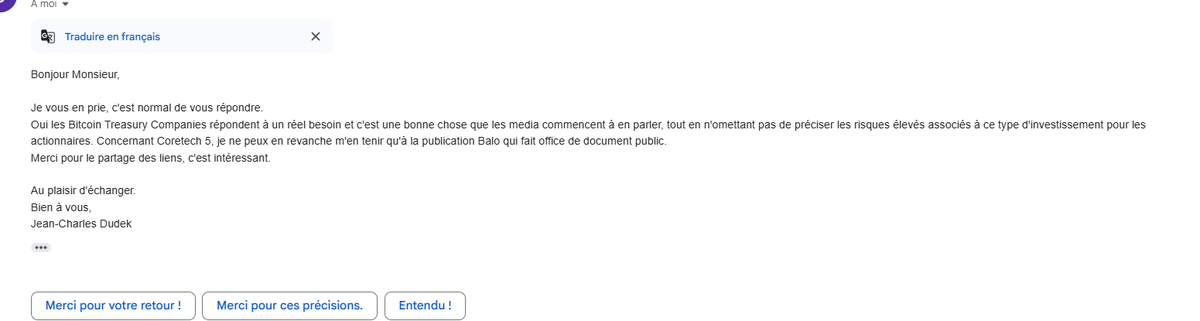 MediumTrade's tweet image. #coretech reçu ce mail ce matin, visiblement ils s'orientent davantage sur la blockchain . Très prudent sur les cyptos, (avis partagé de mon côte)