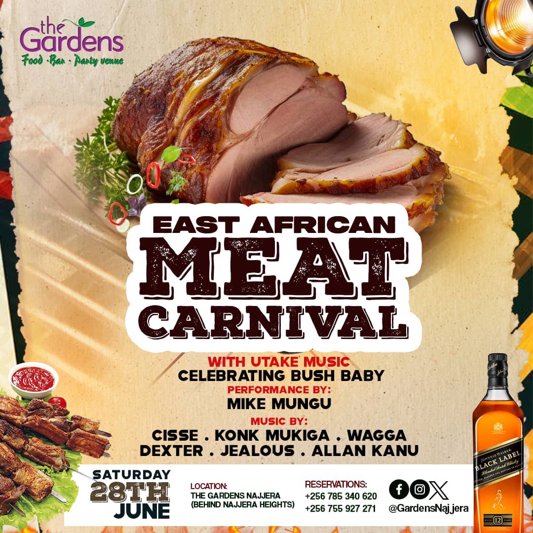 KarungiArthur's tweet image. This saturday, the EastAfrican Meat carnival returns💃💃. Let’s meet,meat and greet🤗