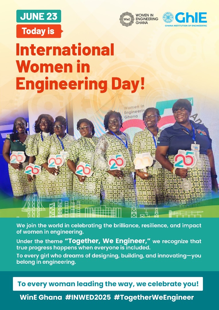 🎉 Happy International Women in Engineering Day 2025! 👷🏾‍♀️⚙️

Today, we celebrate your brilliance, resilience, and impact.