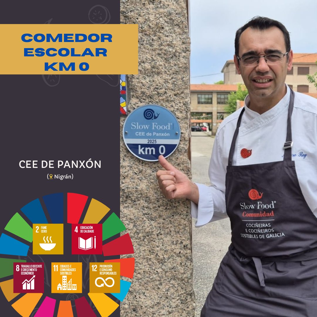Slow Food Compostela 🐌 (@slowcompostela) on Twitter photo O comedor do CEE <a href="/DePanxon/">CEE de Panxón</a> súmase á rede KM0 de comedores escolares de #Galicia 💚 Un espazo que educa, alimenta e aposta por produtos locais, ecolóxicos e saudables 🌱
#SlowFoodCompostela #SlowFood #KM0GaliciaSlowFood #CEEdePanxón
Máis info: km0galiciaslowfood.com/2025/06/cee-de… O comedor do CEE <a href="/DePanxon/">CEE de Panxón</a> súmase á rede KM0 de comedores escolares de #Galicia 💚 Un espazo que educa, alimenta e aposta por produtos locais, ecolóxicos e saudables 🌱
#SlowFoodCompostela #SlowFood #KM0GaliciaSlowFood #CEEdePanxón
Máis info: km0galiciaslowfood.com/2025/06/cee-de…