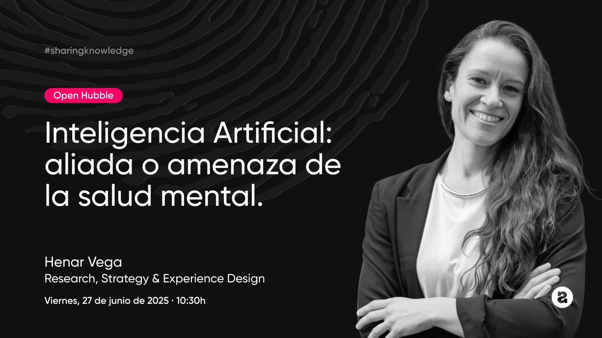 Este viernes  estaré hablando de #saludmental e #InteligenciaArtificial con mis amigos de <a href="/Secuoyas/">Secuoyas</a> 
📅 27 de Junio
⌚ 10:30 
🌍 Online, abierto para todo el mundo
¿Nos vemos?
↪️ sqy.es/oh-25
