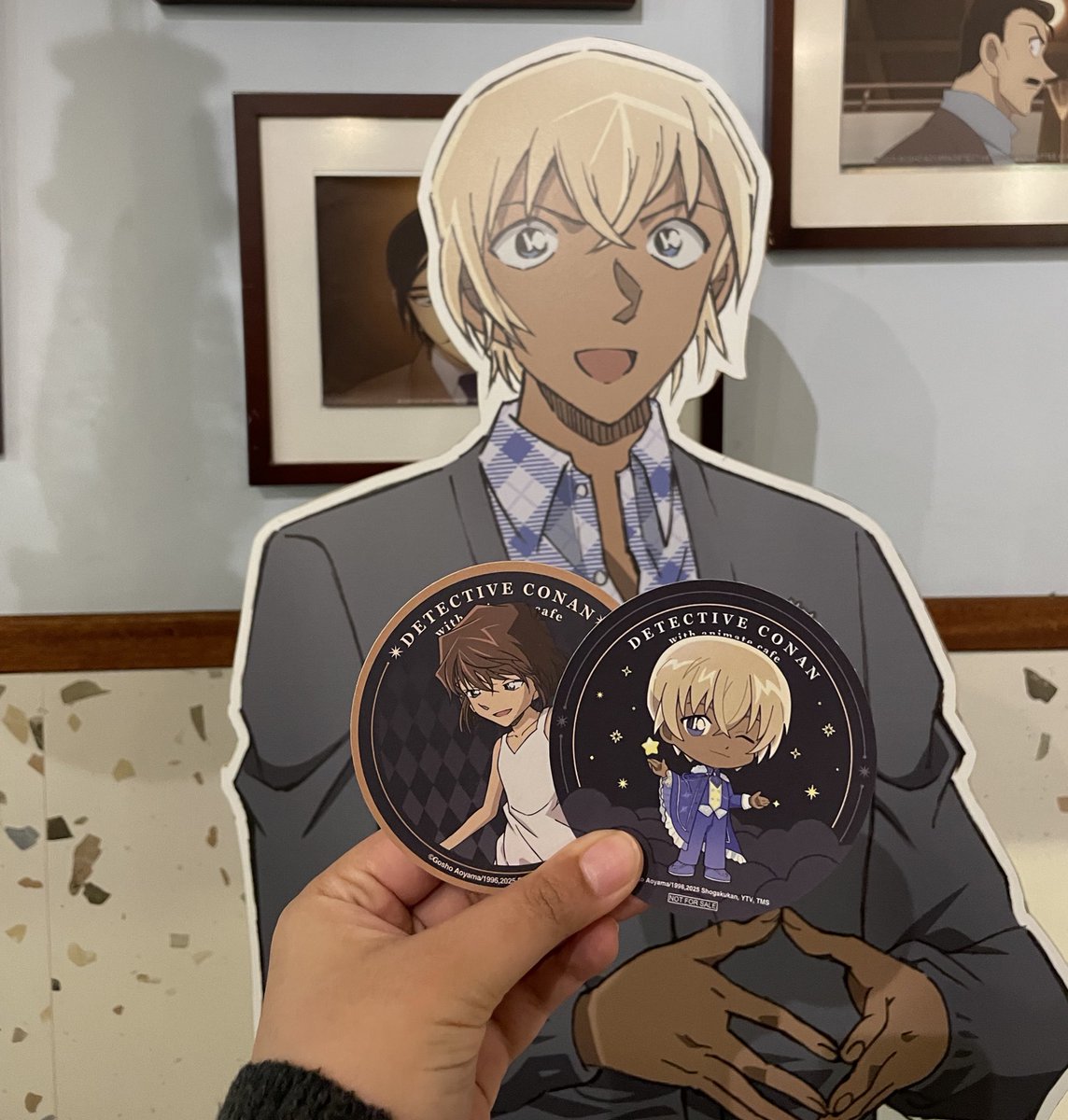 dangobii's tweet photo. Tadi ke @MILOUFARMHOUSE yang di Ciranjang karena lagi collab sama Detective Conan!! NGL ini rasa makanannya sangat improve dari collab sebelumnya. Big applause👏 
Disini vibesnya lebih mature tapi tetep dengan tema Conan! Videonya nyusul~ https://t.co/4VTvaqqtdl