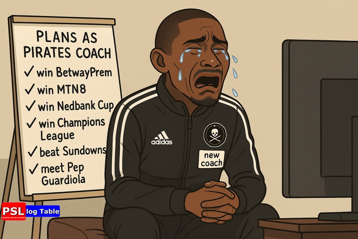 PSLlogTable's tweet photo. Given false hope. Eish

Sorry coach Rulani. https://t.co/00ii4If1EK