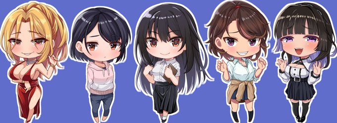 B-bishop様制作の「10時間OVERオナサポ! 悪い女大集合! 地獄の射精管理28日間」のミニキャライラスト部分を描かせていただきました!よろしくお願いします。
メインイラスト・キャラクターデザイン@hobby_k様
https://t.co/C5Cedym6zo 