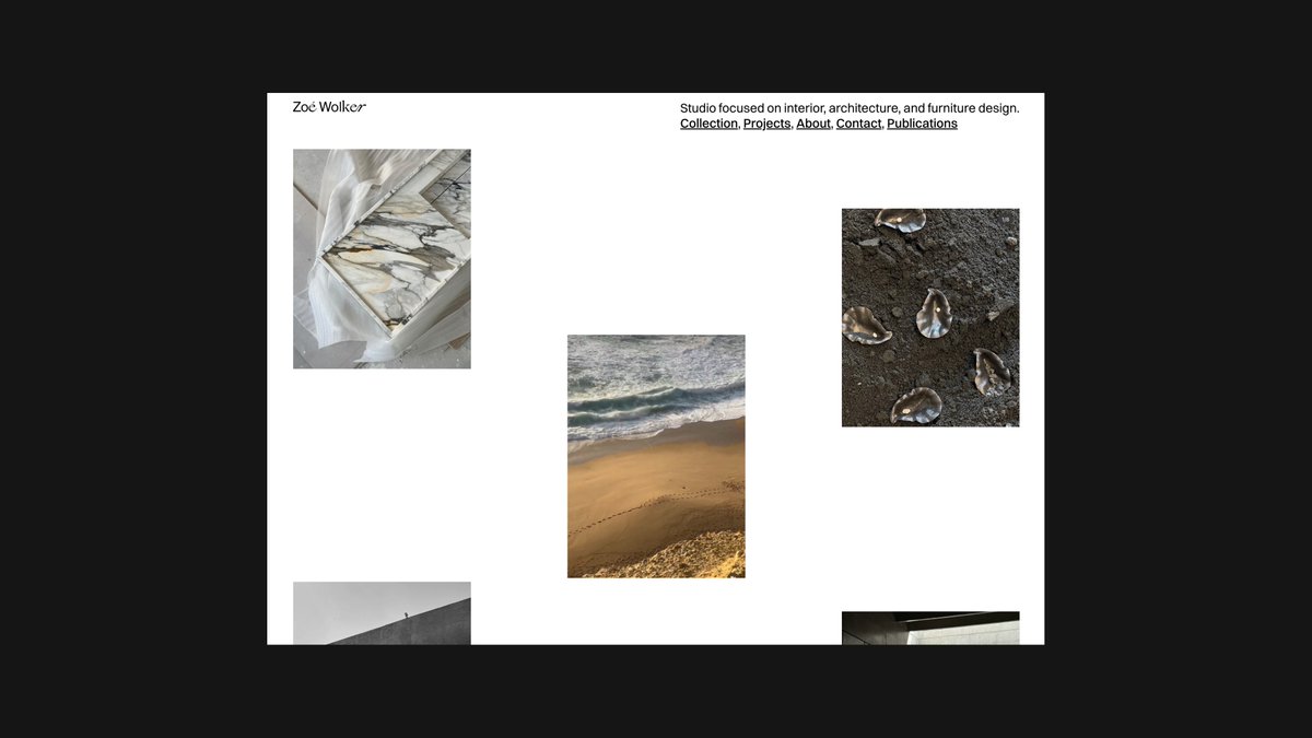 vitaspenser's tweet image. Been off the radar for a while. Took a break from posting, but not from creating 👀
Kicking things off with a project @spenserdesigns and I are proud of: Branding and website for Zoé Wolker, a studio working across interiors, furniture, and architecture.
More to come!