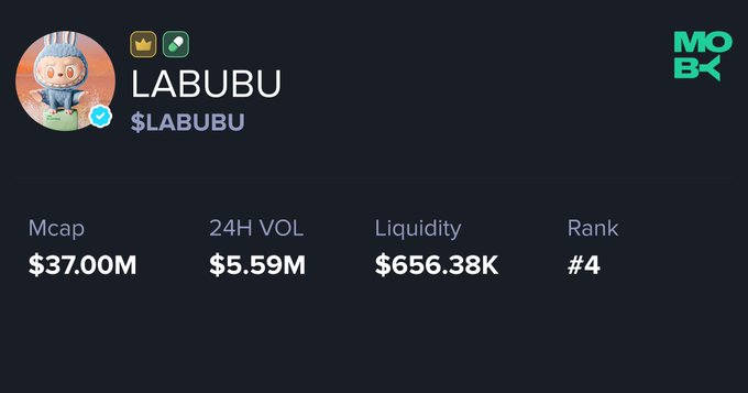 INJINEAR's tweet photo. A $Popcat whale just bought $11.77K of $LABUBU at $37.31M MC 🐳 https://t.co/3B8tLLZuDj