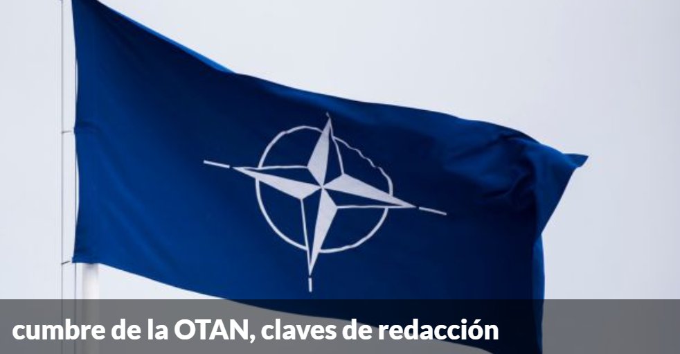Con motivo de la cumbre de la OTAN que se celebra en la ciudad de La Haya desde el 24 de junio, en esta #recoFundéu se proponen una serie de claves de redacción para las noticias relacionadas. 

fundeu.es/recomendacion/…