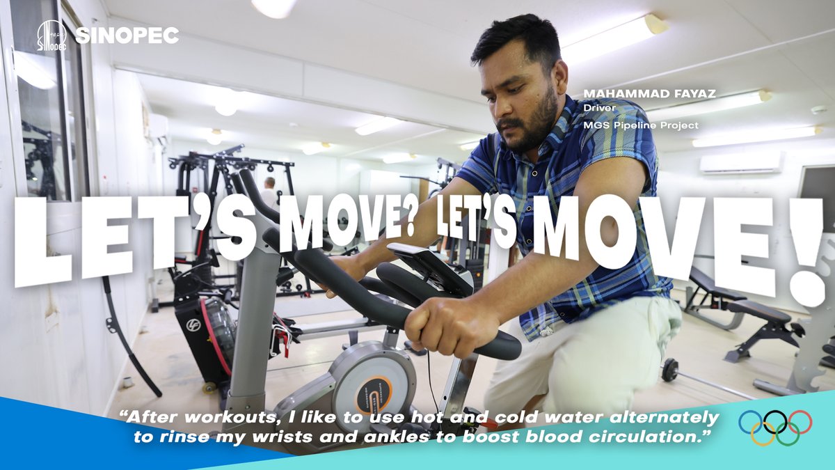 Sinopec_SA's tweet image. #OlympicDay is celebrated today, encouraging everyone to engage in physical activities. 🏀🏃 In Saudi Arabia, we are committed to fostering a healthier work environment for our employees. Sinopec's sport enthusiasts share their fitness tips. Let's have a look. 👀 #SportsLover