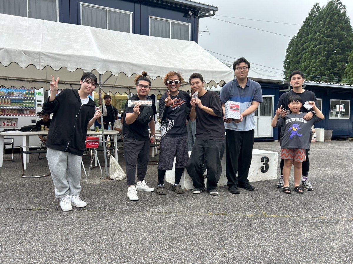 Ricky走　協賛紹介
Team Tetsujin様

たくさんのTetsujinグッズ、ルブロスオイル協賛で頂きました🙇
また、ドリコン審査員もしていただきました！！
今後とも審査員よろしくお願いいたします🙇