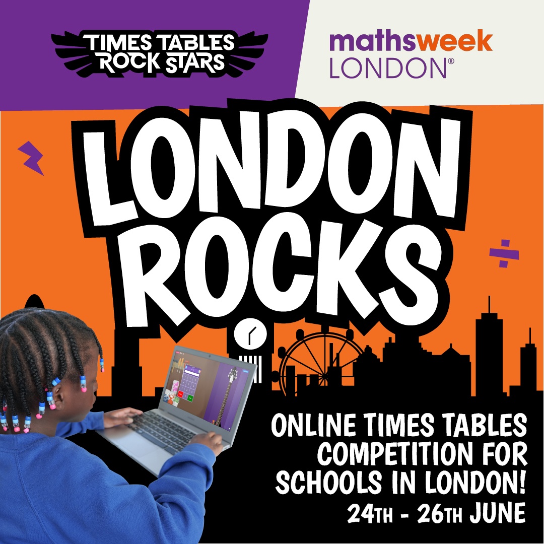 Times Tables Rock Stars (@ttrockstars) on Twitter photo London Rocks starts tomorrow!
Now is your last chance to get your school involved in the online times tables competition for schools in London!
๐ Find out how here: ttrockstars.com/events/events-โฆ
<a href="/mathsweekldn/">Maths Week London</a>โ London Rocks starts tomorrow!
Now is your last chance to get your school involved in the online times tables competition for schools in London!
๐ Find out how here: ttrockstars.com/events/events-โฆ
<a href="/mathsweekldn/">Maths Week London</a>โ