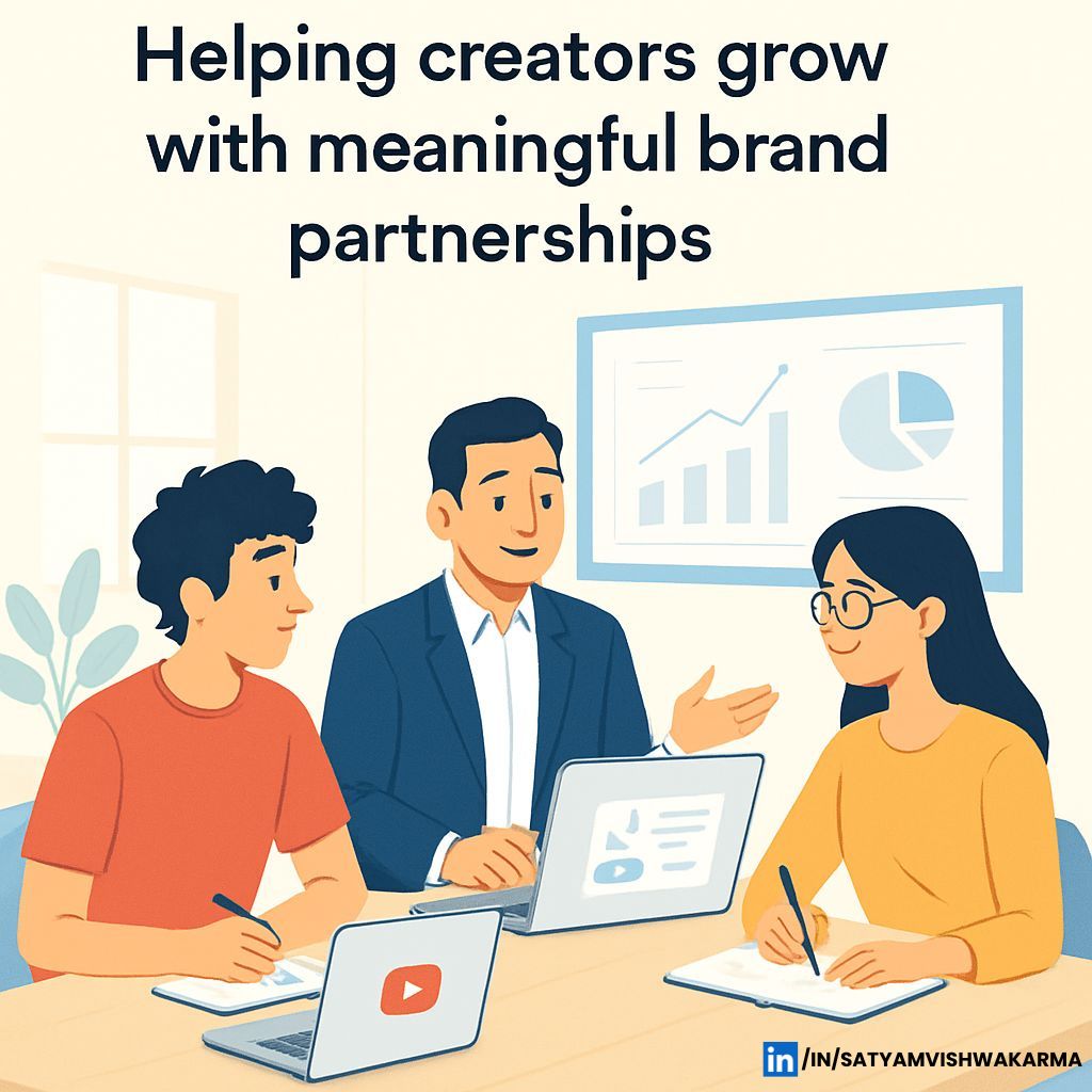 Satyam Vishwakarma (Satya) (@ask_hellosatya) on Twitter photo From $100 one-offs to consistent 3–4 figure brand partnerships
How I helped creators grow through content-first collaboration
When I first connected with Shivam Vishwakarma (Co-founder, <a href="/digital_subhash/">Subhash Digital</a>) and <a href="/shreykajaria01/">श्रेय कजरिया</a> (Founder, <a href="/BloggingRaptor/">Blogging Raptor</a>), their channels were From $100 one-offs to consistent 3–4 figure brand partnerships
How I helped creators grow through content-first collaboration
When I first connected with Shivam Vishwakarma (Co-founder, <a href="/digital_subhash/">Subhash Digital</a>) and <a href="/shreykajaria01/">श्रेय कजरिया</a> (Founder, <a href="/BloggingRaptor/">Blogging Raptor</a>), their channels were