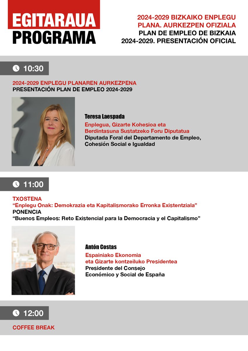 Urbegi Social Impact (@urbegiimpact) on Twitter photo 📅 El 4 de julio se presenta el II Plan Territorial de #Empleo de <a href="/Bizkaia/">Bizkaiko Foru Aldundia/Diputación Foral de Bizkaia</a> 2024–2029: inclusión, juventud, sostenibilidad y digitalización.
Inscripciones: bizkaia.eus/es/tema-planti… 📅 El 4 de julio se presenta el II Plan Territorial de #Empleo de <a href="/Bizkaia/">Bizkaiko Foru Aldundia/Diputación Foral de Bizkaia</a> 2024–2029: inclusión, juventud, sostenibilidad y digitalización.
Inscripciones: bizkaia.eus/es/tema-planti…