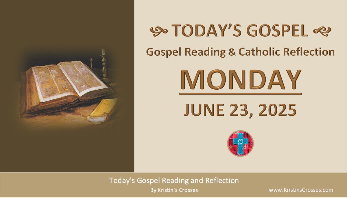 🪵👀 “Remove the wooden beam from your eye first…” (Mt 7:5)

Today’s Gospel isn’t about ignoring sin, it’s about humility. Before we call out others, Jesus calls us to look inward. Are we letting Him clear our own vision first?

#DailyGospel #CatholicTwitter #Humility #Mercy
