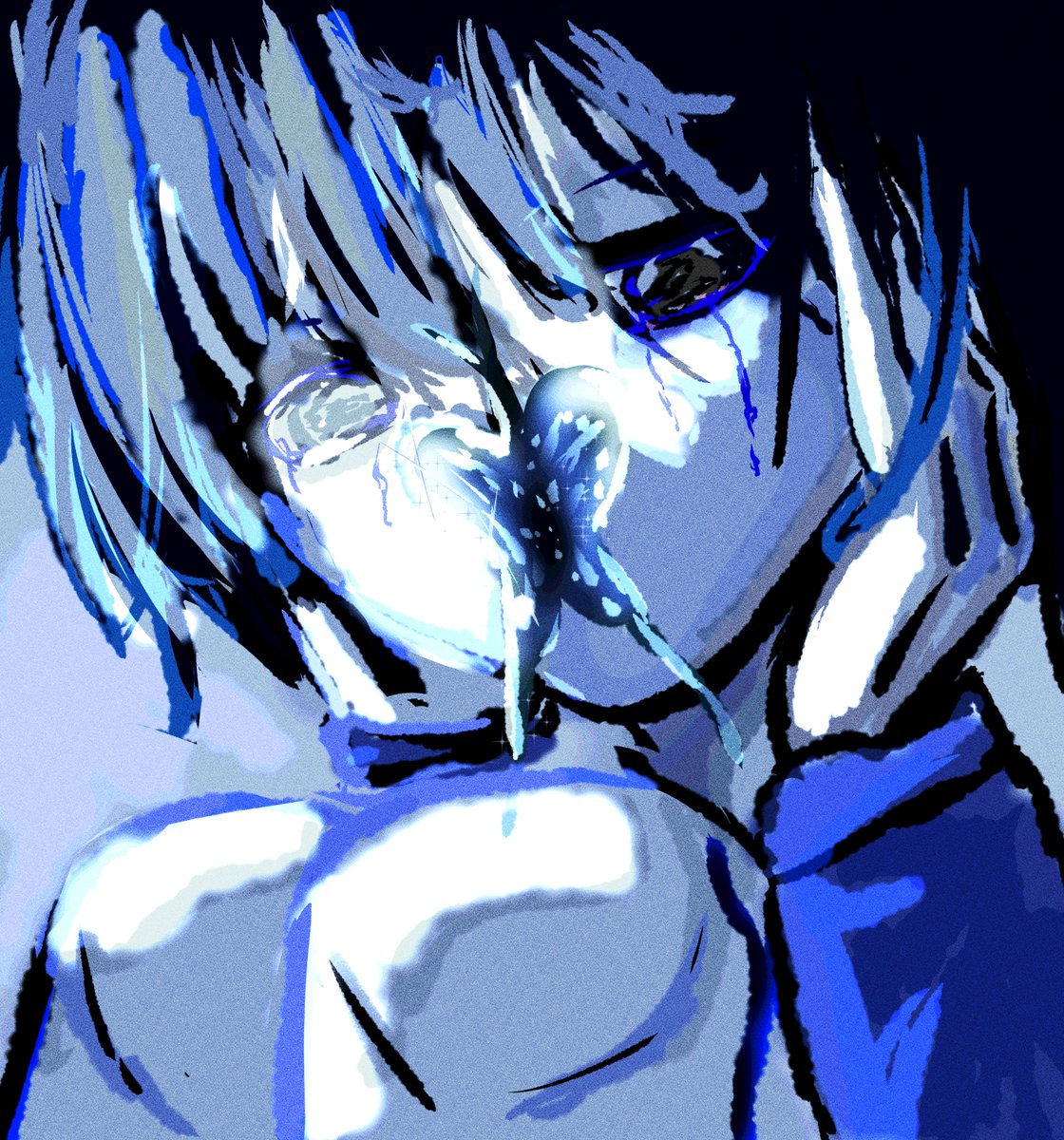 1_surue's tweet photo. 2024 - B - tears - Lue #rkgk #illustrationart #blue #illustration https://t.co/ZC9qZJmCGy