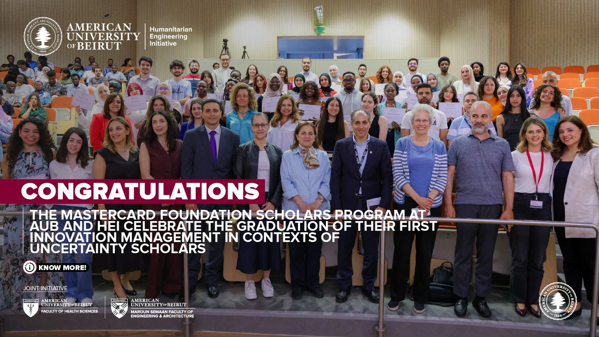 Faculty of Health Sciences at AUB tweet media