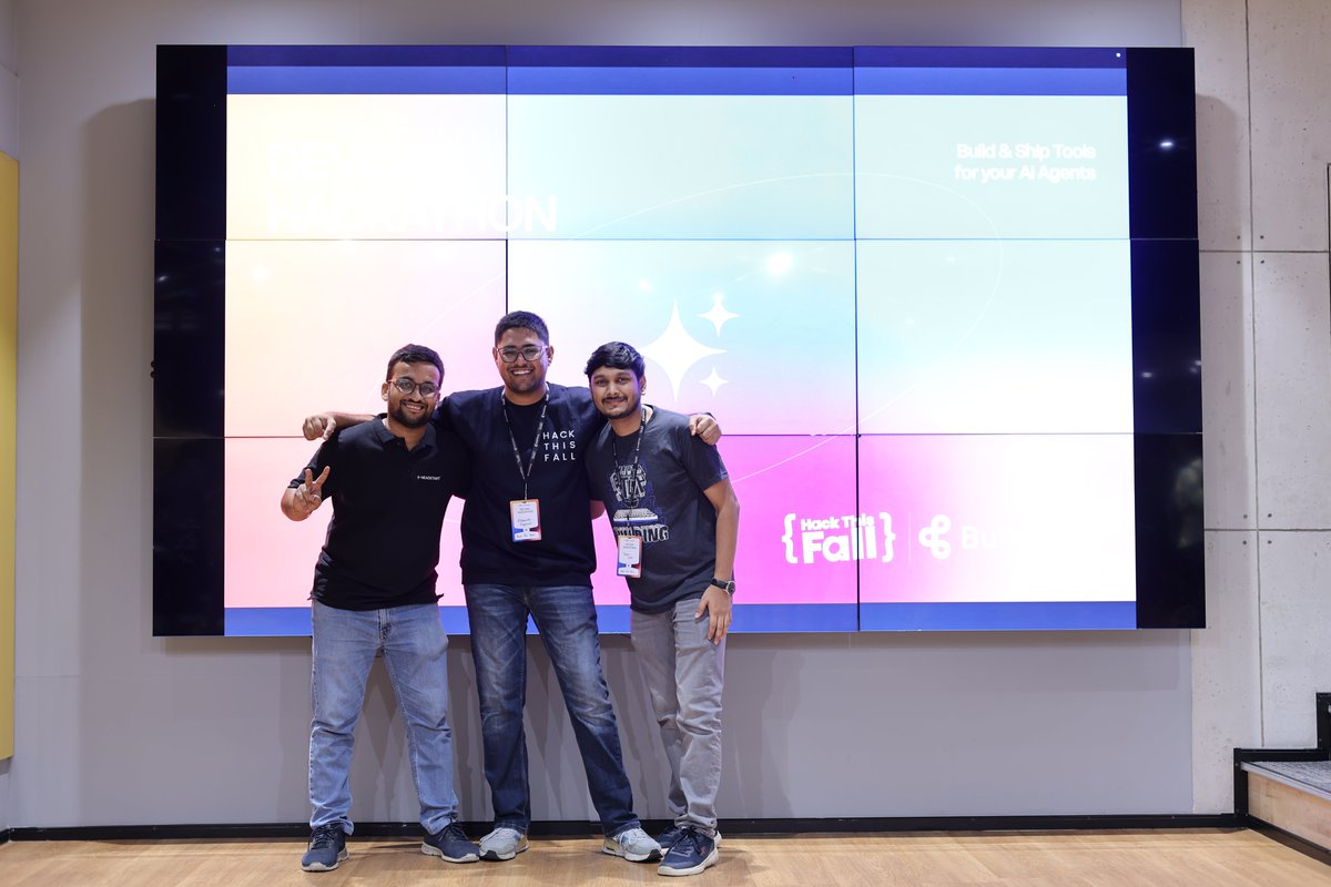 hackthisfall's tweet image. And that’s a wrap! 🎉

A massive thank you to all builders and the @BuildShipApp team.

Until next time, keep building, keep shipping.

#HTFxBuildShip #DevDayHackathon [14/n] -Fin!